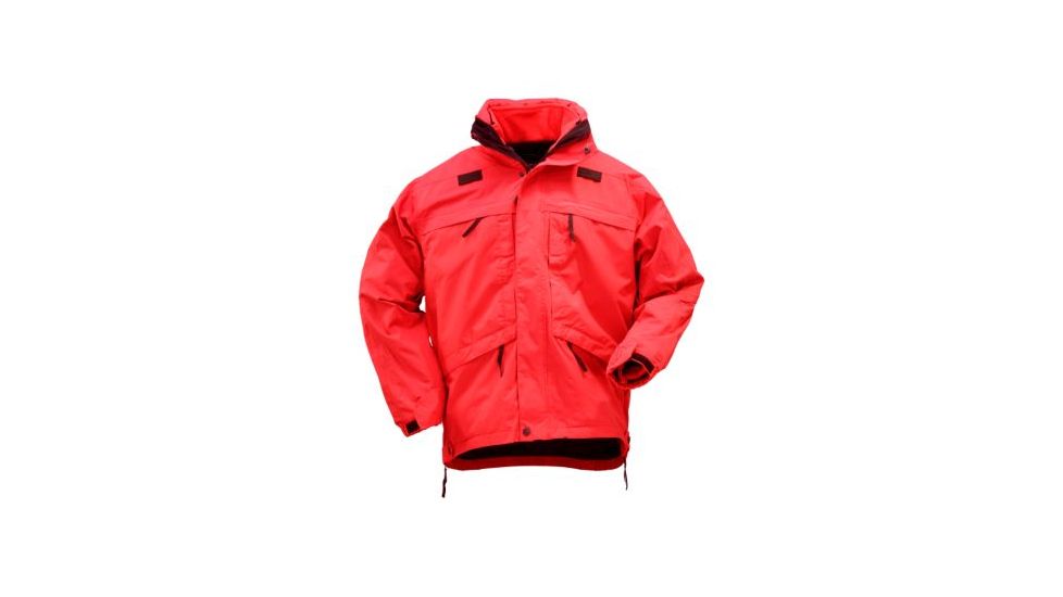 5.11 Tactical 3-in-1 Waterproof Parka - Men's, Range Red, 2XL, 48001-477-2XL