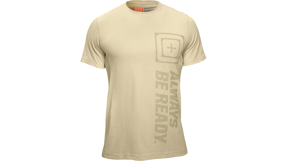 5.11 Tactical Recon ABR Logo T Shirt - Bone  - 2XL 41186A-068-2XL