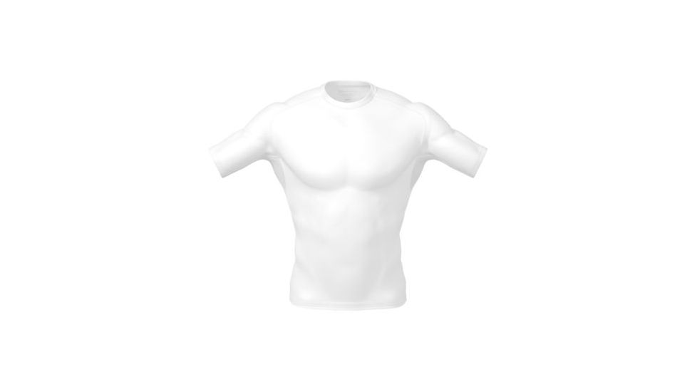 5.11 Tactical Tight Crew Short Sleeve Shirt - Men's, 2XL, White, 40005-010-2XL