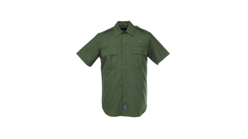 5.11 Men's B Class Shirt, Short Sleeve, Spruce Green