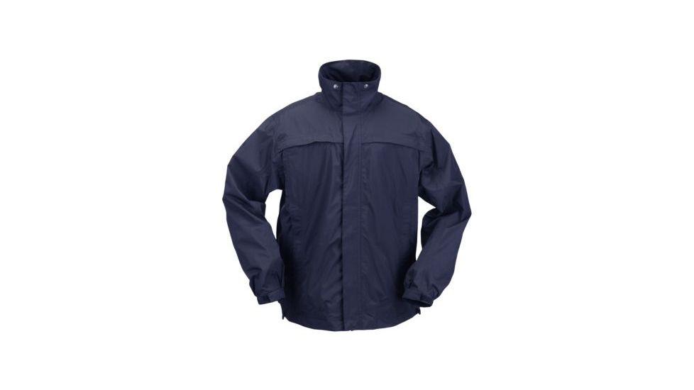 5.11 Tactical Tac Dry Rain Shell - Men's, Dark Navy, XL, 48098-724-XL