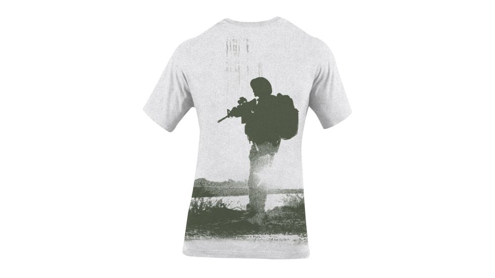 5.11 Tactical Taking Point Graphic T Shirt, Ash Grey