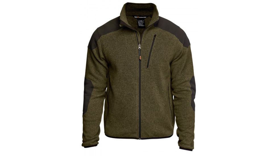 5.11 Tactical Tactical Full Zip Sweater - Field Green - XXL 72407-206-XXL