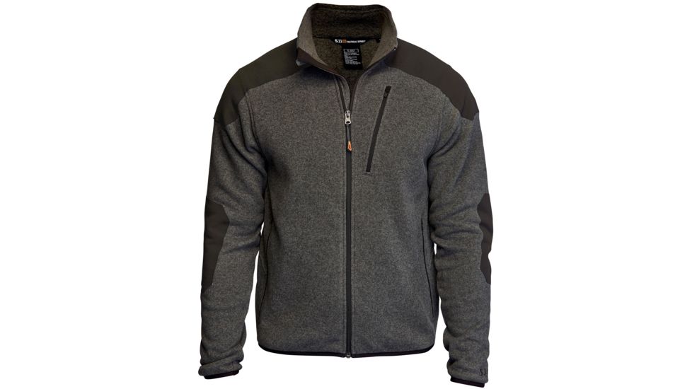 5.11 Tactical Tactical Full Zip Sweater - Gun Powder - S 72407-051-S