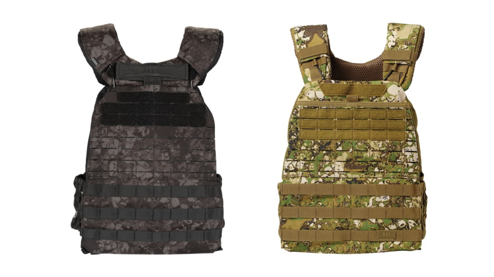 5.11 Tactical Geo7 Tactec Plate Carrier, Night, Terrain