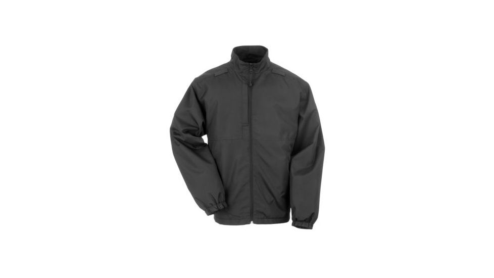 5.11 Tactical Lined Packable Jacket - Mens, Black, XL, 48052-019-XL
