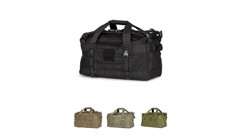 5.11 Tactical Rush Lbd Mike Duffel Bag, Black, Kangaroo, Sandstone, Tac OD