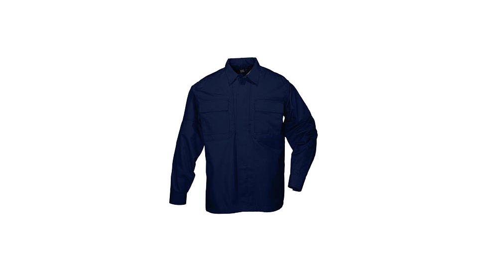 5.11 Tactical Taclite TDU L/S Tall Shirt - Mens, Dark Navy, 4XL, 72054T-724-4XL