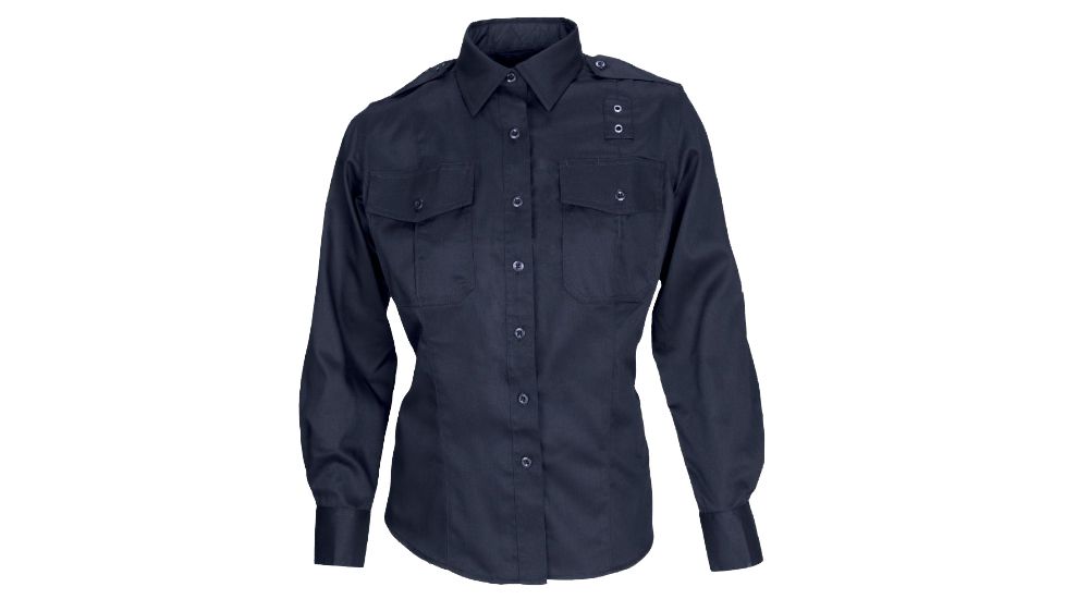 5.11 Tactical Class A Long Sleeve PDU Twill Shirt - Women's, Midnight Navy, MT, 62064-750-M-T