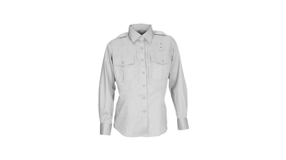 5.11 Women's B Class PDU Long Sleeve Shirt, White, Large-Long, 62065-010-LL