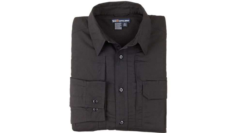 5.11 Tactical Taclite Pro L/S Shirt - Womens, Black, XL, 62070-019-XL