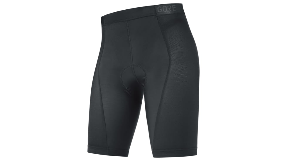 GOREWEAR C5 Womens Liner Cycling Short Tights+ in Black XL 16-18 Form fit D47CD599, 100130-9900-44