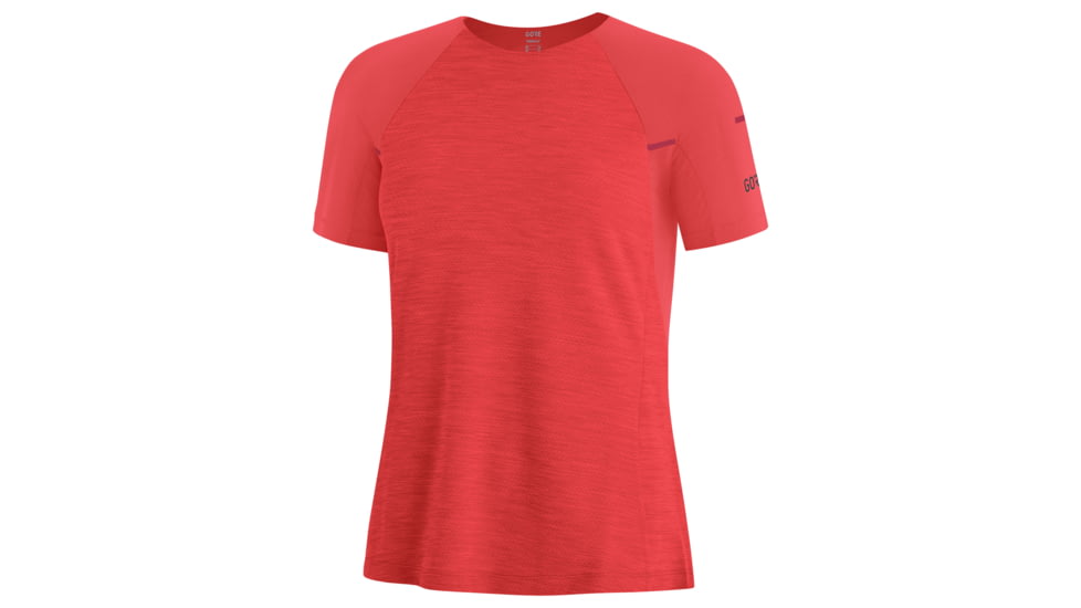 GOREWEAR Vivid Running Shirt Womens in Hibiscus Pink Large 12-14 Slim fit FB5CAAB7, 100757-AK00-42