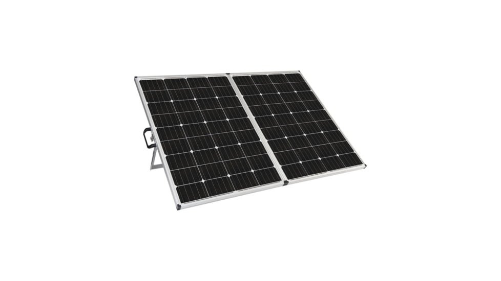 Zamp Solar Legacy Series 230 Watt Portable Regulated Solar Kit, Charge Controller Included, Black, One Size, USP1004