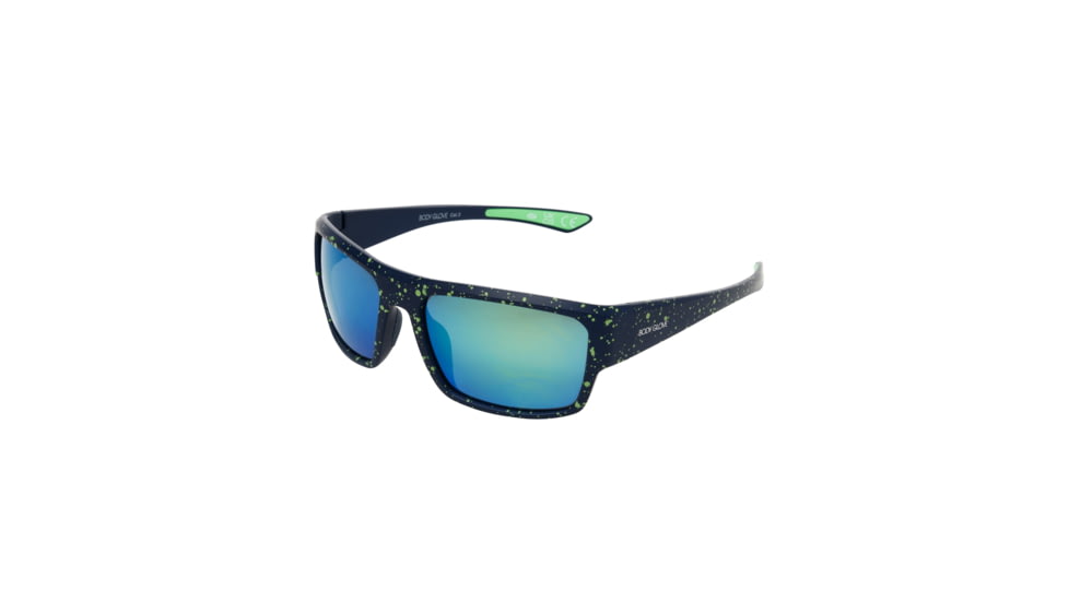 Body Glove Sea Breeze Rectangle Sunglasses - Navy / Green C220200D, 143 mm, Navy / Green, 10267792.CGR-Navy-Green