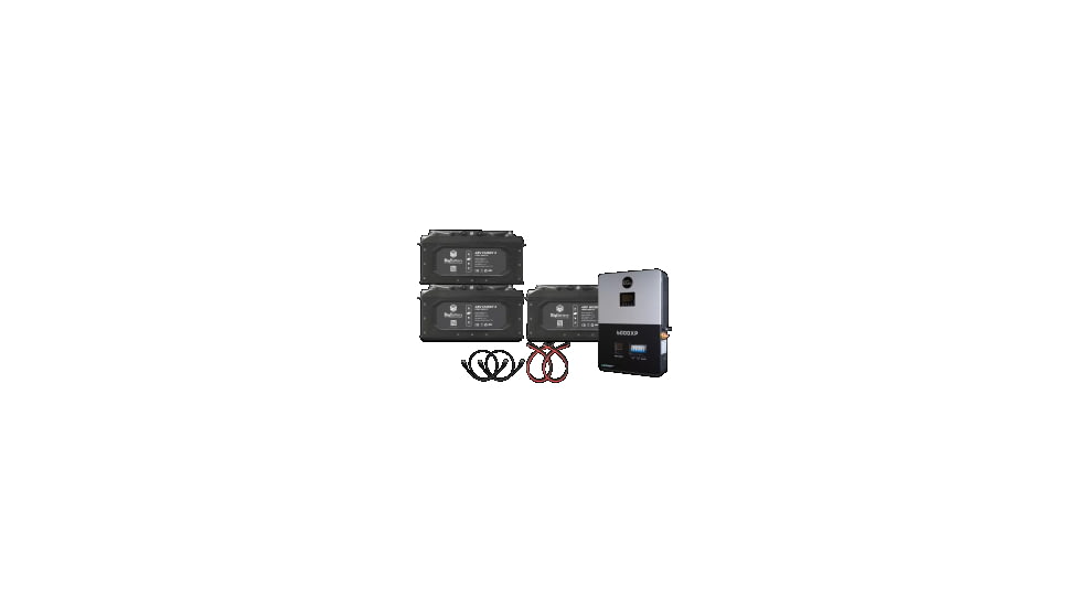 Big Battery Inc. 48V 3X HUSKY 2 KIT - EG4 6K OFF-GRID INVERTER 743DAABE, 134124