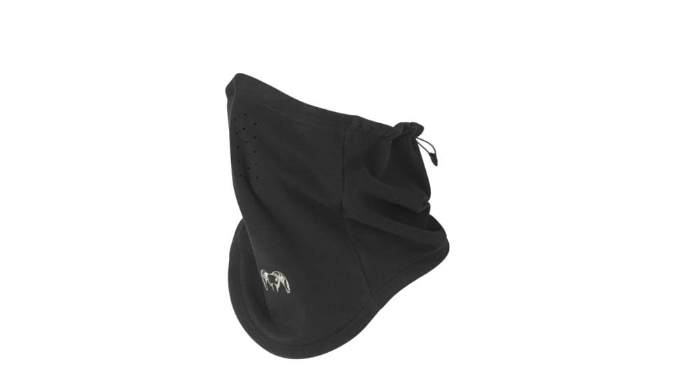 KUIU Wind Pro Fleece Neck Gaiter, Black, One Size, Adult, Unisex, 7461371412638