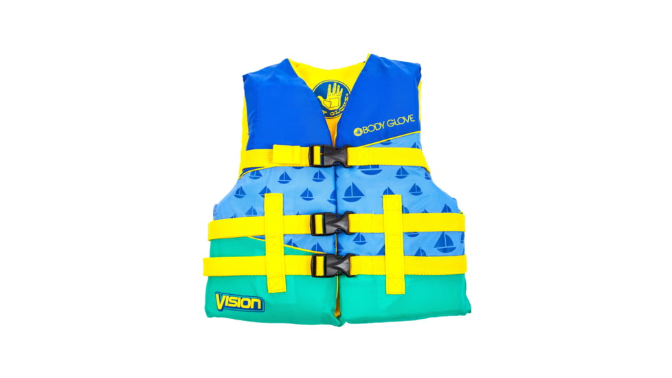 Body Glove Vision Type III Youth Nylon USCGA PFD - Blue D26F5937, Youth, Blue, 18253Y-BLU-YOUTH