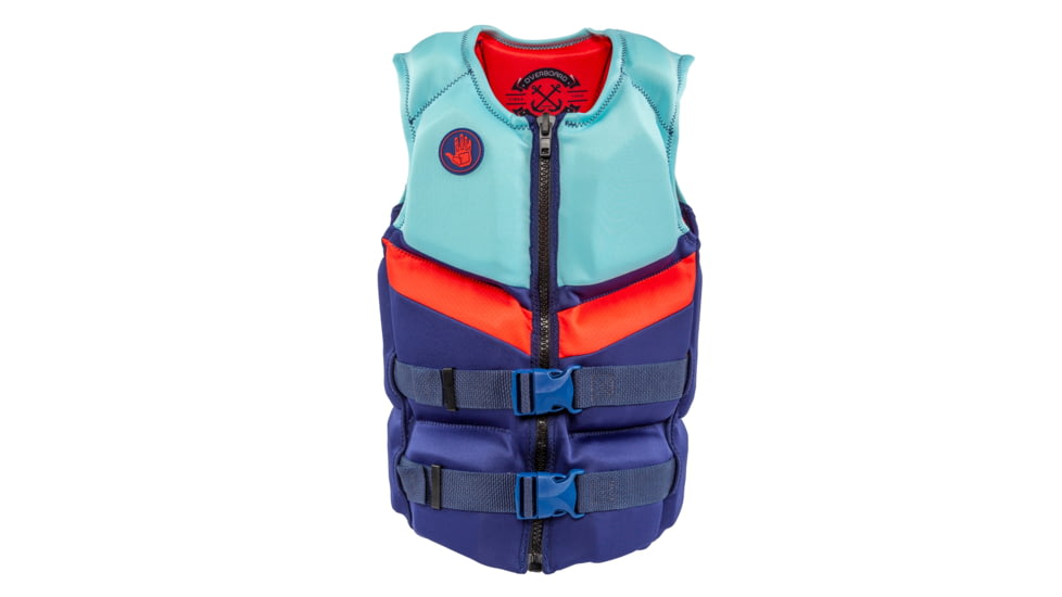 Body Glove Womens Overboard USCGA + TCA Ride PFD - Blue/Red 59A9055E, 3XL, BLUE/RED, 22254W-BLURED-3XL