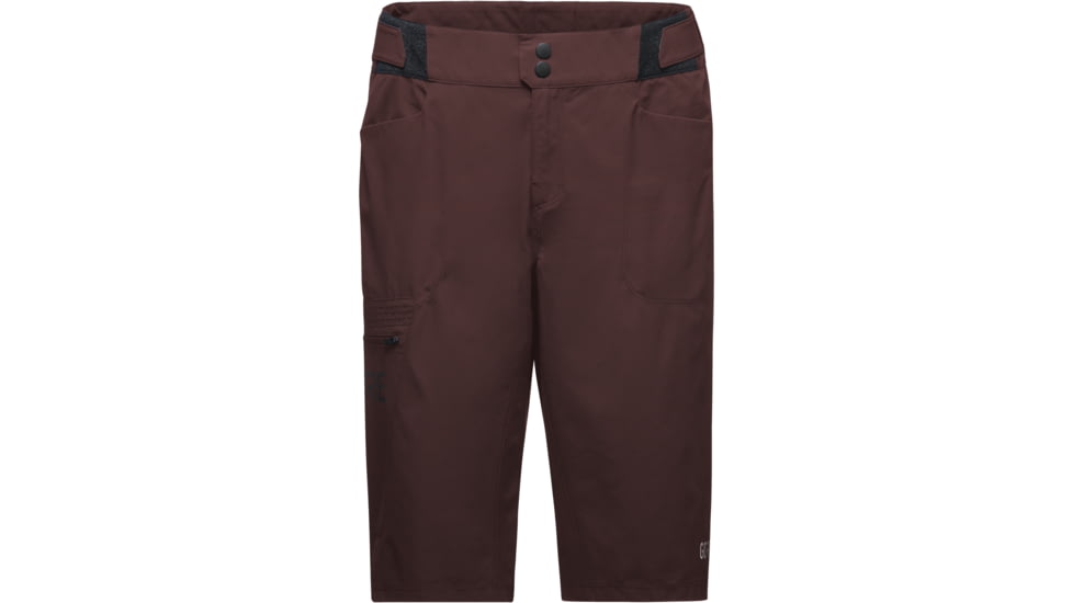 GOREWEAR Passion Cycling Shorts Mens in Utility Brown Large Regular fit 988DE098, 100722-BU00-XL
