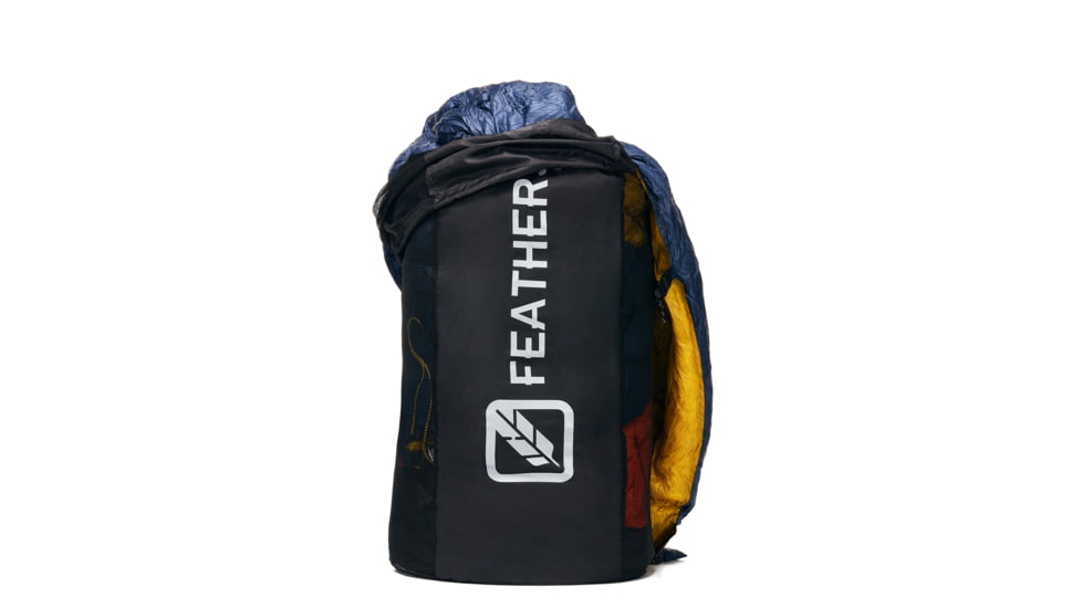 Featherstone Outdoor Sleeping Bag Storage Sack, Mesh, Natural, 115 Liters, STRG-BLK
