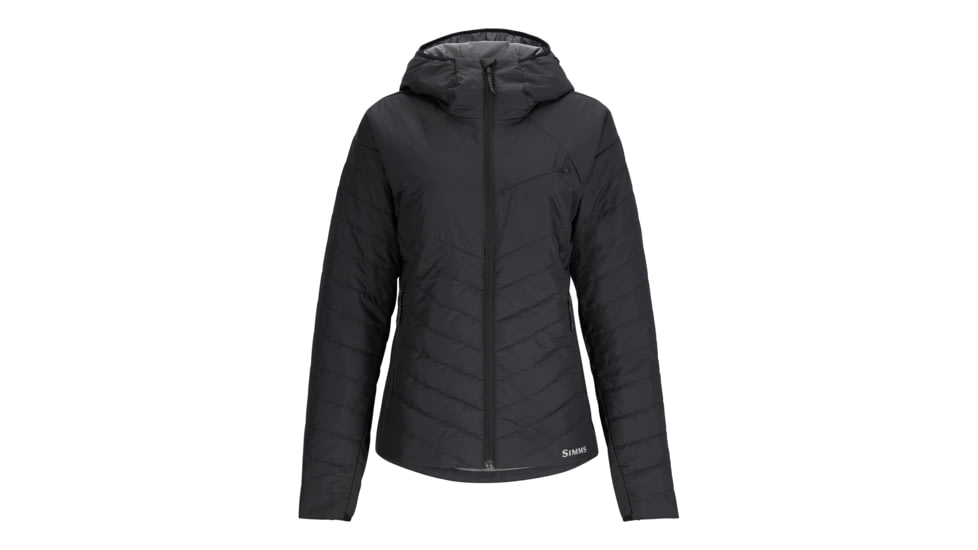 Simms Fishing Products Ws Fall Run Insulated Hoody 890D2F77, Black, M, 13821-001-30