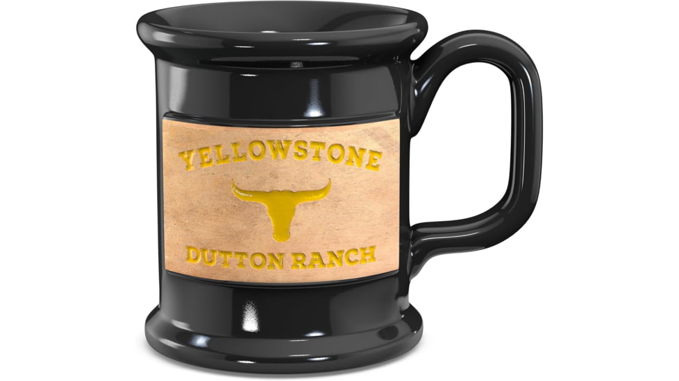 Old Southern Brass Ceramic Handmade Coffee Mug, Yellowstone Dutton Ranch, Yellowstone, One Size, OSB-MUG-YS