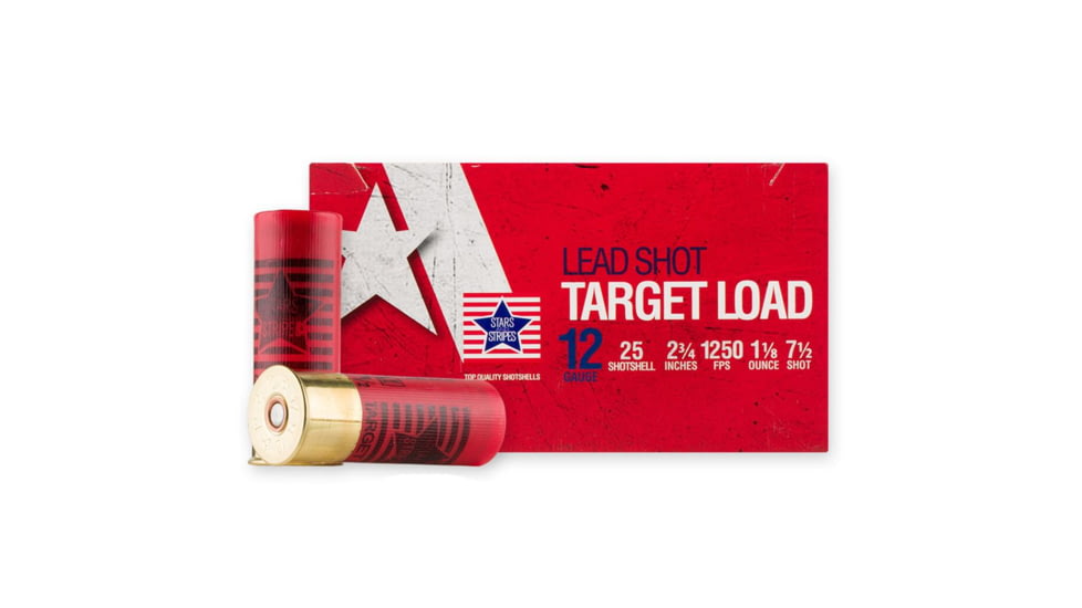 PPU TRZ Trading Target Load Shotshells 12 ga 2-3/4 1-1/8 oz 1250 fps #7.5 25/ct 50B04A7D, OQCT13275