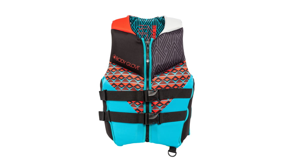 Body Glove Phantom Womens USCGA PFD - Red/Aqua/Black 4F60C9B9, XL, Blue/Pink, 20224W-BLUPNK-XL
