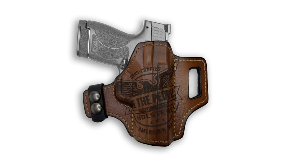 We the People Holsters Smith &amp; Wesson M&amp;P 9C/40C / M2.0 3.5/3.6 Compact Independence Leather Owb Holster DD3E878F, 6813973413986