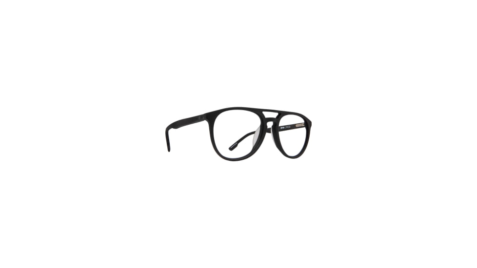 Spy Optic Rico 52 Eyeglasses, Matte Black Frame, Clear Lens, Black, One Size, 163332