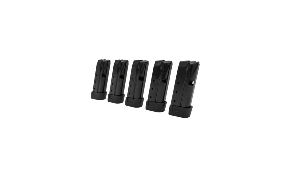 Shield Arms Z9 MAGAZINE COMBO 5 - BLACK, 9MM, 5 Z9 MAGS, 9/RD, GLOCK 43 744BBE57, SLDZ95PACK5M