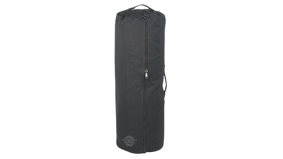 5IVE STAR GEAR Canvas Zipper Duffle, Black, Standard 6247000