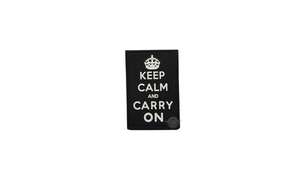5IVE STAR GEAR Keep Calm and Carry On Morale Patch 6767000