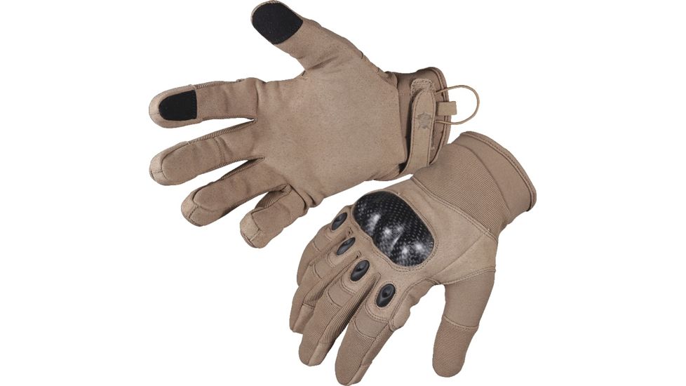 5IVE STAR GEAR Tactical Hard Knuckle Glove,Coyote,S 3821003