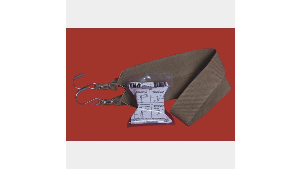 5IVE STAR GEAR TK-4 Tourniquet Strap, BROWN 5216000