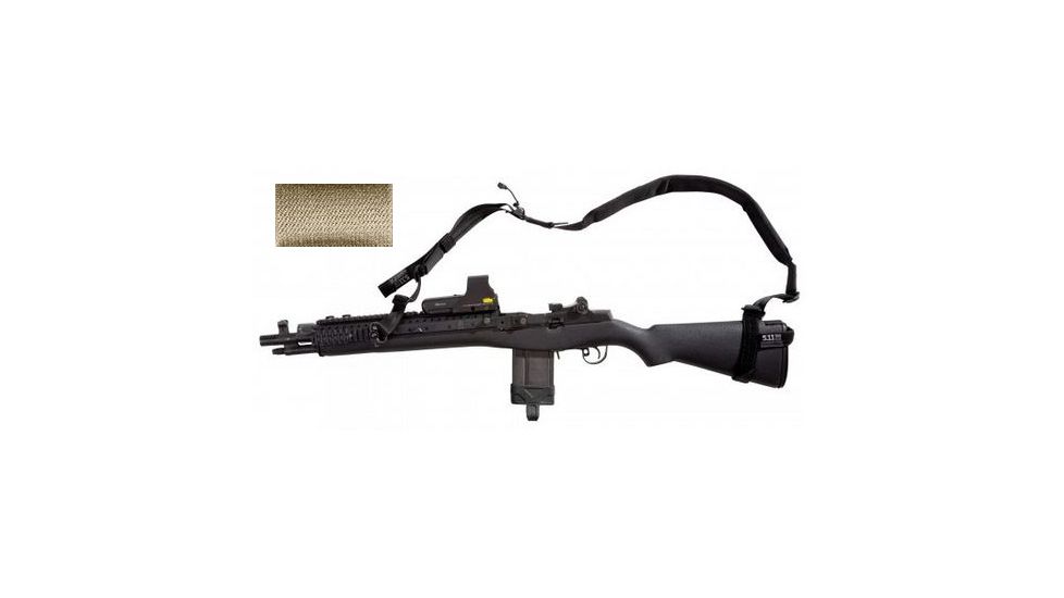 5.11 Tactical Vtac 2 Point Padded Sling, Sandstone, 1 SZ, 59123-328-1 SZ