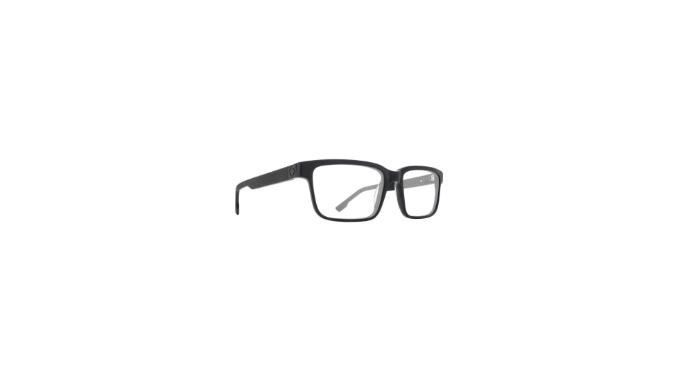 Spy Optic Rafe 58 Eyeglasses, Matte Black Frame, Clear Lens, Black, One Size, 162701