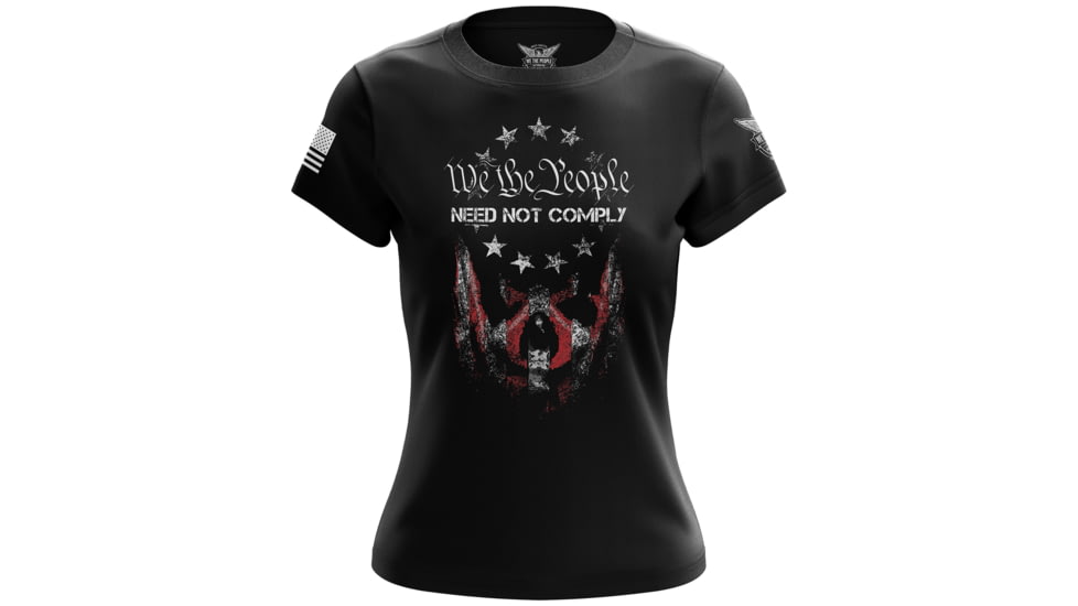 Wethepeopleholsters.Com Need Not Comply Womens Short Sleeve Shirt, need-not-comply-womens-short-sleeve-shirt