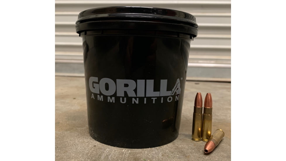 Gorilla Ammunition .300 AAC Blackout 100 Grain Gorilla Rampage Rifle Ammo, 160 Rounds, Copper, 160 Rounds, gpf-70521