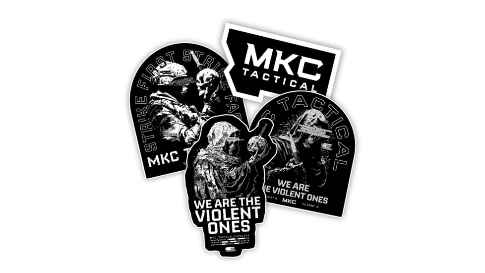 Montana Knife Company MKC TACTICAL DECAL 4 PACK EF198ACD, MKC-001036