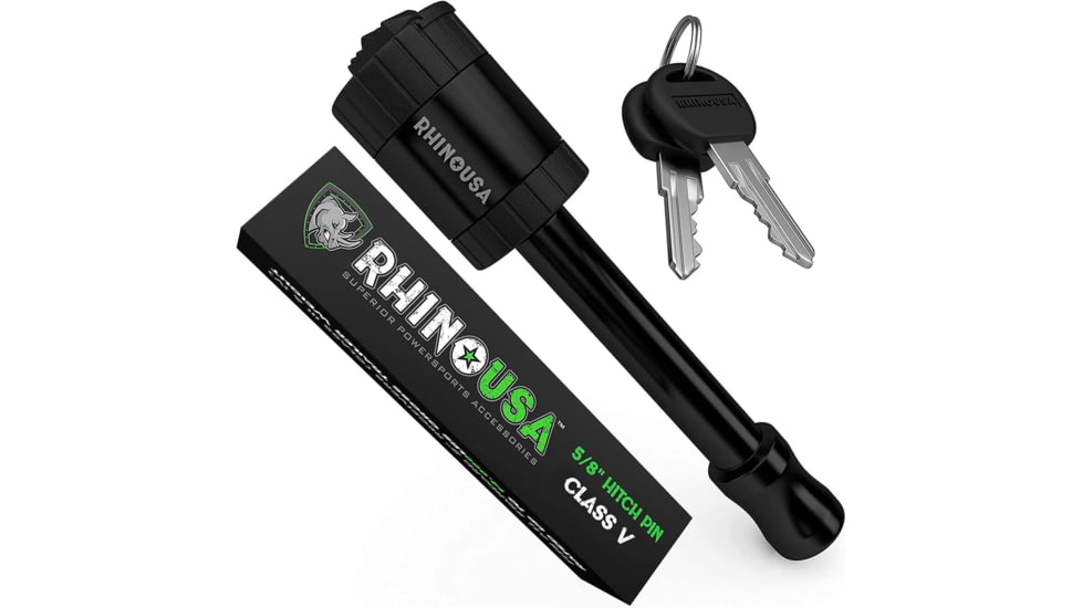 Rhino USA 2.5 Locking Trailer Hitch Pin 68F3485F, 1-Pack, HITCH-PIN-2.5