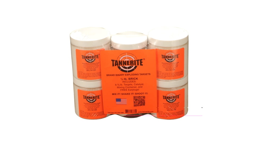 Infinite Defense Tannerite Half Brick 1-2lb Target 4-pk CB6DF4C8, IDTANHBR