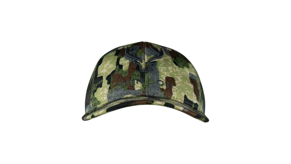 Forloh Youth Puff Embroidered Camo All Fabric Caps, Exposed, Youth, 40904-E-OSFA