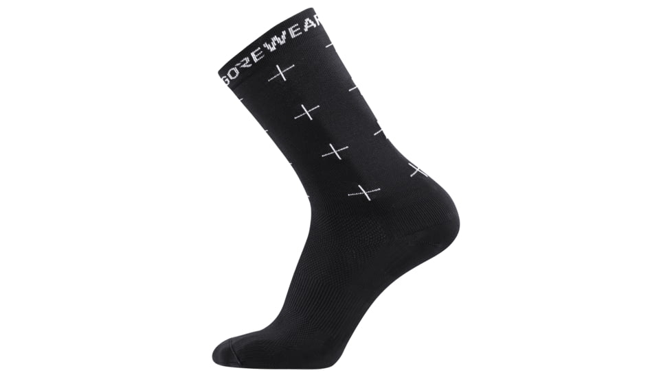 GOREWEAR Essential Daily Socks in Black 13-14.5 Form fit 11F7EFAE, 100964-9900-XXL