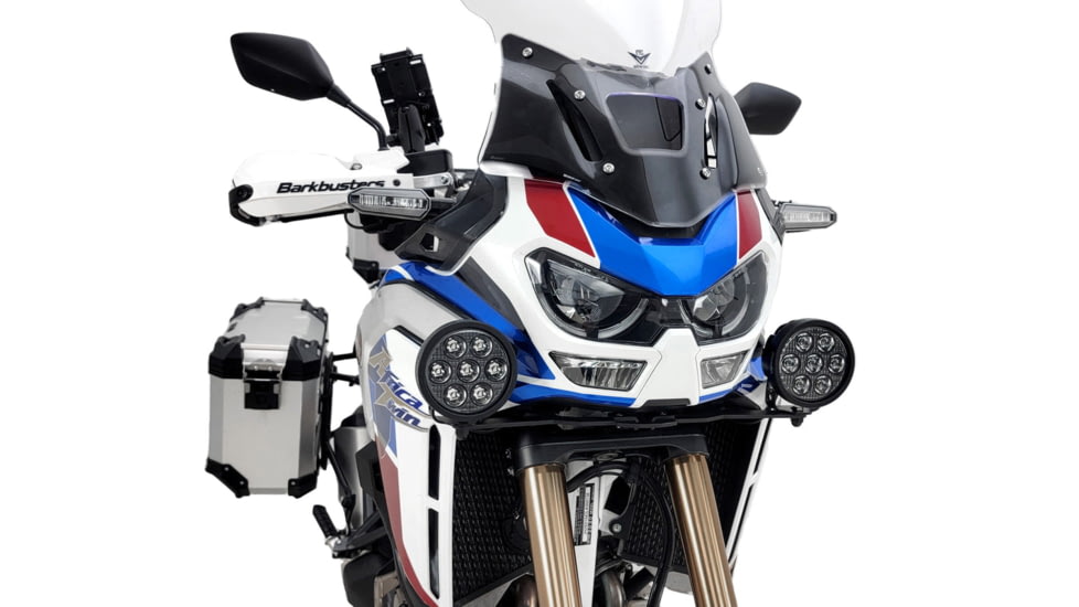 Denali Electronics Motorcycle Light Mounts, upper-driving-light-mount-honda-africa-twin-1100