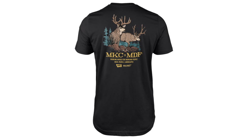 Montana Knife Company MKC x MULE DEER FOUNDATION - TEE F4D1FF37, SMALL, MKC-001065