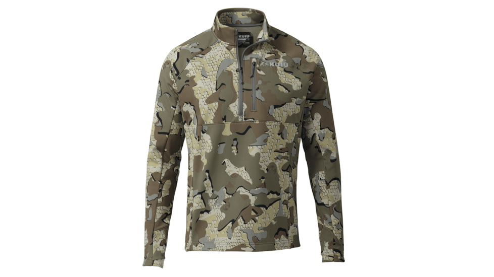 KUIU StrongFleece 190 Zip Hunting Shirt - Men's, Valo, 3XL, Adult, Male, 7465703407774