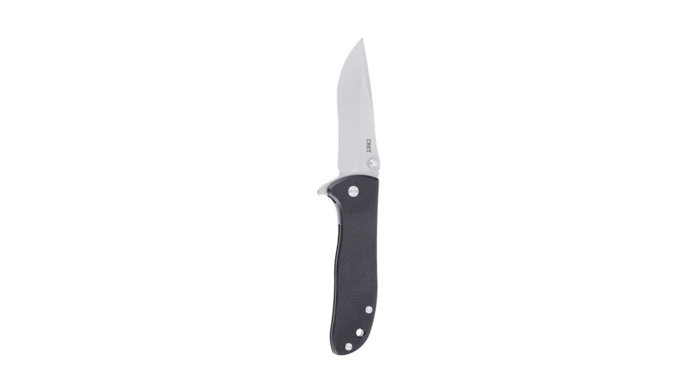 CRKT DRIFTER LINER LOCK KNIFE - BLACK, D2 STEEL, G10 HANDLE, DROP POINT, PLAIN EDGE, 2.88 BLADE 30ACC814, CRK6450D2