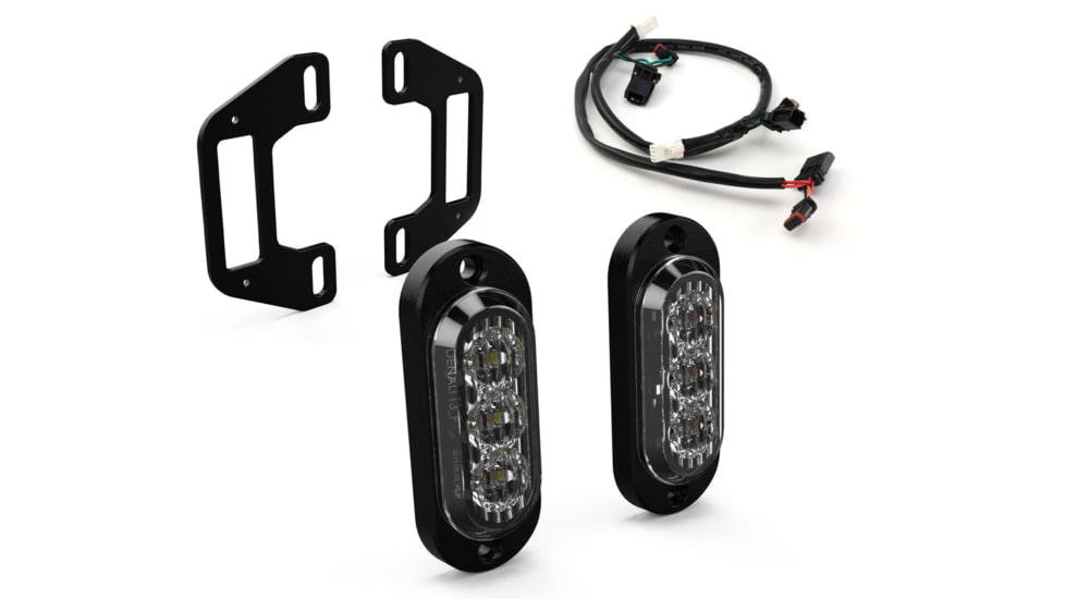 Denali Electronics Plug-&amp;-Play Rear T3 Turn Signal License Plate Kit For Harley-Davidson Pan America 1250 1D4D1C1E, 7537820827832
